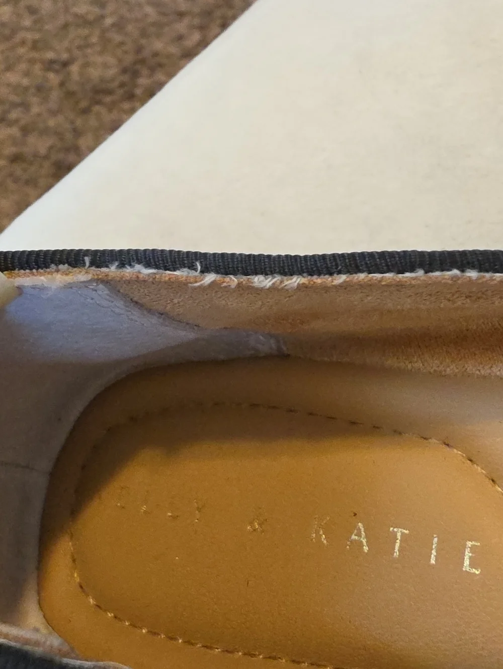 KELLY & KATIE Cheetah Print Ballet Flats - Tan & Black, Sz 9 EUC
